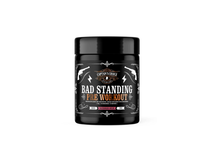 CAPTAIN'S CHOICE BAD STANDING PRE WORKOUT 340G