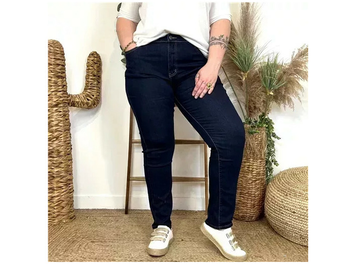 N314- Jean coupe Slim Voggo (T42-T50) (brut)