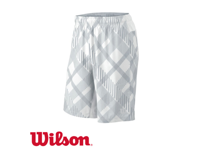 WILSON BRUSH PLAID 8 SHORT White