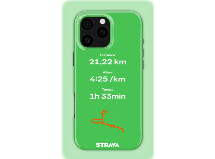 Mon Run Strava - Vert | Coque 3D 2en1 Ultra-résistante