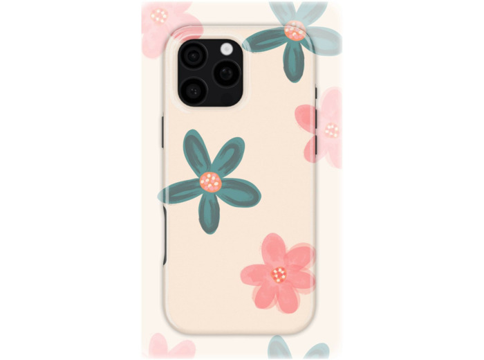 Canvas Garden | Coque de téléphone 3D 2en1 Ultra-résistante