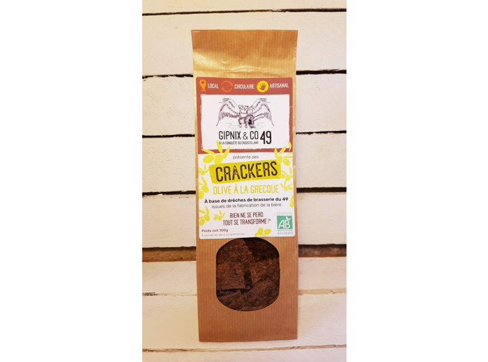 Crackers olive à la grecque
