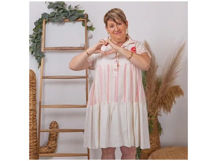 K285- Robe Bohême (Tu) 🇮🇹 (beige)