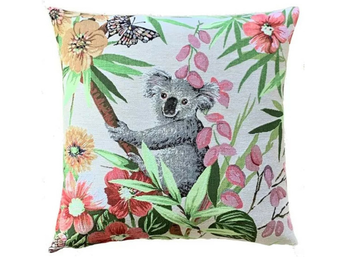 Coussin bleu Koalas