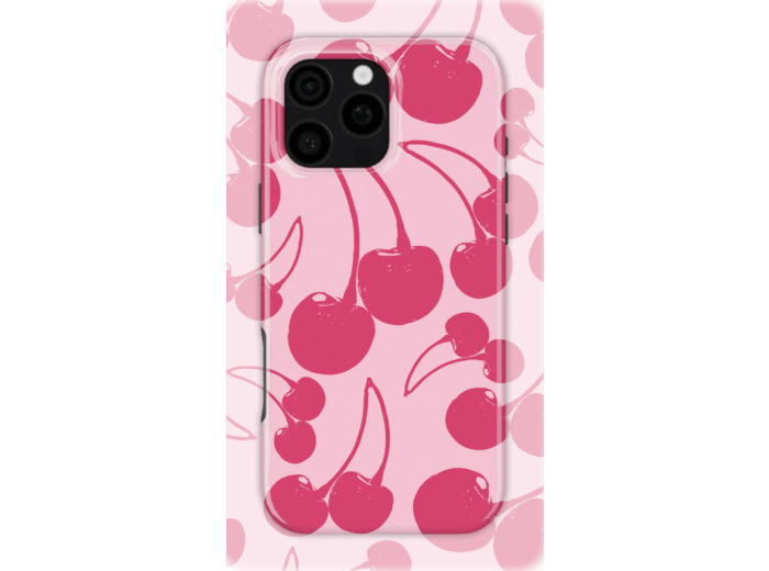 Cherry Bliss | Coque de téléphone 3D 2en1 Ultra-résistante