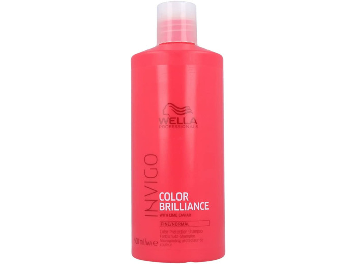 Wella Professionals Invigo Color Brilliance Color Protection Shampooing Fine/Normal 250 ml 500 ml (Lot de 1)