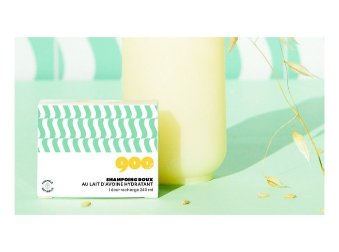 Shampooing doux, au lait D'avoine hydratant