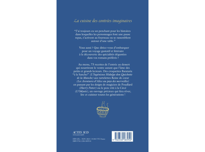 LA CUISINE DES CONTREES IMAGINAIRES