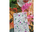 Carte à broder - Prends le temps de fleurir