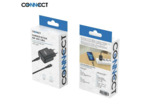CONNECT - Chargeur Secteur USB-C Charge Rapide 25W avec câble 1m