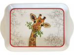 Mini Plateau en mélamine Girafe Kook