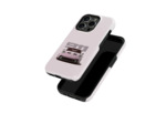 Bland Pink Porsche | Coque de téléphone 3D 2en1 Ultra-résistante
