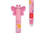 LEGAMI Butterfly - Stylo gel effaçable à bille à l'extrémité pour enlever l'encre sans abîmer la feuille - Encre rose sensible à la température - Pointe de 0,7 mm de diamètre
