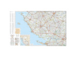 CARTE DEPARTEMENTALE LOIRE-ATLANTIQUE, VENDEE
