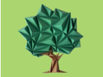Arbre Nature en 3D - 26x27cm