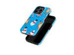 Snowy Friends | Coque de téléphone 3D 2en1 Ultra-résistante