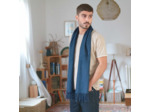 Echarpe traditionnelle Mérinos/Cachemire - Hugo