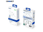 CONNECT - Chargeur Secteur USB-C Charge Rapide 25W avec câble 1m