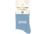 Chaussettes à paillettes Joyeuse