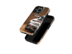 Back Luxury Porsche | Coque de téléphone 3D 2en1 Ultra-résistante