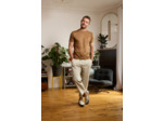 T shirt en lin homme - bronze