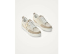 Basket monogramme beige & or - Joyce - Vanessa Wu