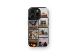 Snapshot Gallery - Black | Coque de téléphone 3D 2en1 Ultra-résistante