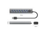 Hub USB vers 7x USB 3.0