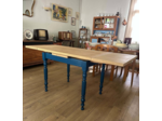 Ancienne table de cuisine relookée