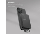 MOMAX Batterie externe magnétique 1-Power F.Pass+ 10000mAh avec câble USB-C intégré