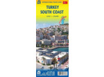 TURKEY SOUTH COAST 1:550 000 WATERPROOF MAP