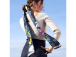 Grand bandeau en soie Vive