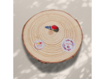 Barrette bouton "Pula"