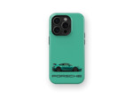 Turquoise Porsche | Coque de téléphone 3D 2en1 Ultra-résistante