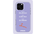 Mon Run Strava - Mauve | Coque 3D 2en1 Ultra-résistante
