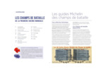 LIVRES THEMATIQUES TOURISTIQUE - VISITER LES SITES DE LA PREMIERE GUERRE MONDIALE