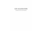 LES ALLEMANDS, DECOMPLEXES !