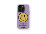 Smiley Violet | Coque de téléphone 3D 2en1 Ultra-résistante