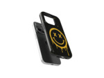 Smiley Noir | Coque de téléphone 3D 2en1 Ultra-résistante