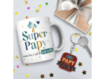 STC coffret mug et porte clés "Papy"