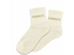 STC Chaussettes paillettes blondinette
