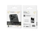 TIGER Glass Plus Camera Ring lentille protection objectif iPhone 16/16 Plus et 17 (Tous les modèles)