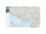 CARTE DEPARTEMENTALE FINISTERE, MORBIHAN