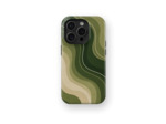 Olive Waves | Coque de téléphone 3D 2en1 Ultra-résistante