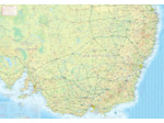 SIDNEY AND AUSTRALIA SOUTHEAST WATERPROOF MAP