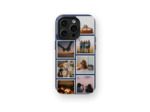Snapshot Gallery - Dark Blue | Coque de téléphone 3D 2en1 Ultra-résistante