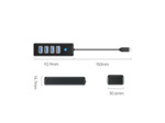 Hub USB-C vers 4x USB 3.0