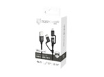 Tiger Lite - TIGER POWER LITE CABLE 3EN1 USB-A USB-C/LIGHTNING/MICRO-USB 1,2M NOIR