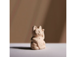 DONKEY Lucky Cat Mini | Ocre – Porte-Bonheur Japonais en Ocre