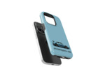 Blue Porsche | Coque de téléphone 3D 2en1 Ultra-résistante